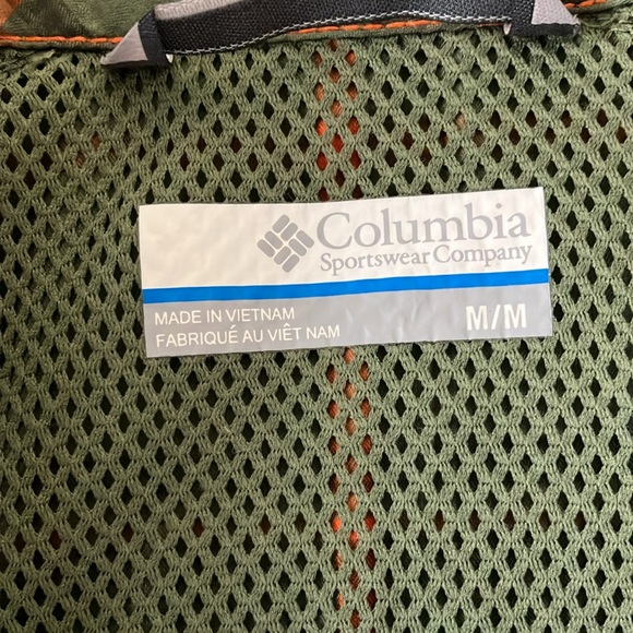 [SOLD] Columbia Silver Ridge Lite Plaid Shirt in Green/Orange Size M - Picture 5 of 15